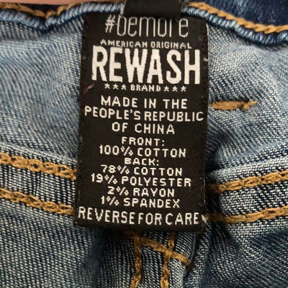 BLUE RIPPED JEANS - Picture 3 of 3